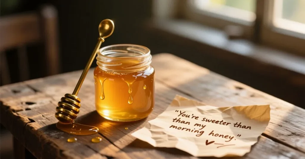 Cheesy Honey Pickup Lines