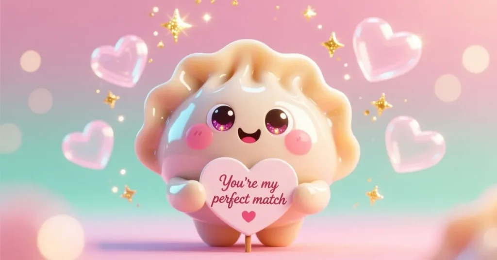 Cute & Cheeky Dumpling Pickup Lines
