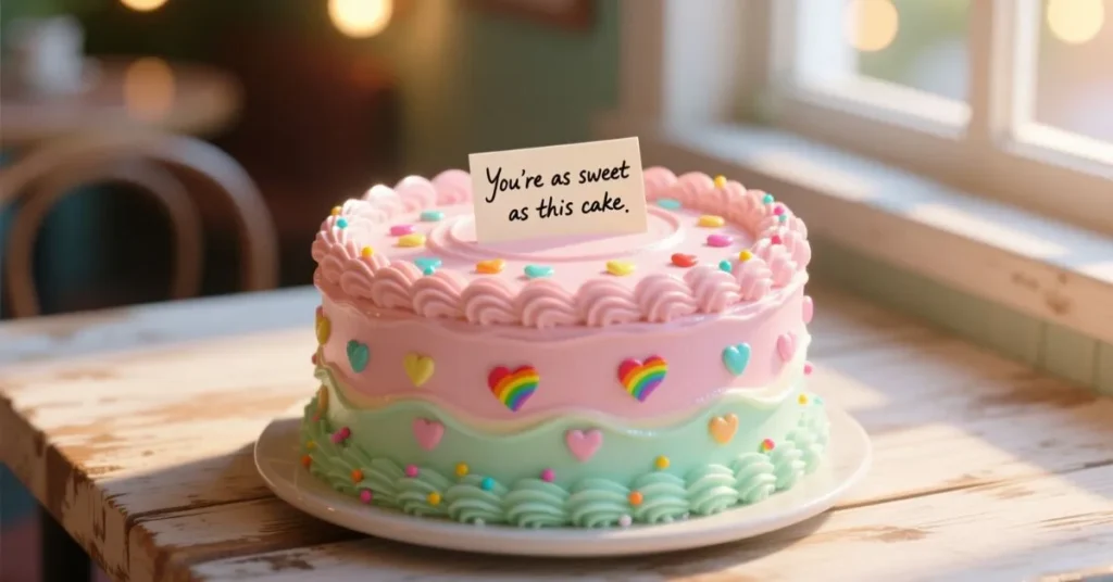 Cute Cake Pickup Lines