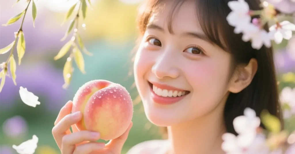 Cute Peach Pickup Lines