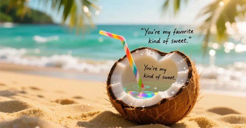 Flirty Coconut Pickup Lines