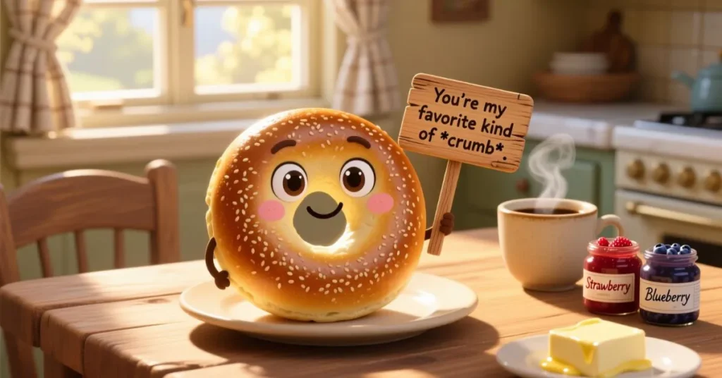 Funny Bagel Pickup Lines