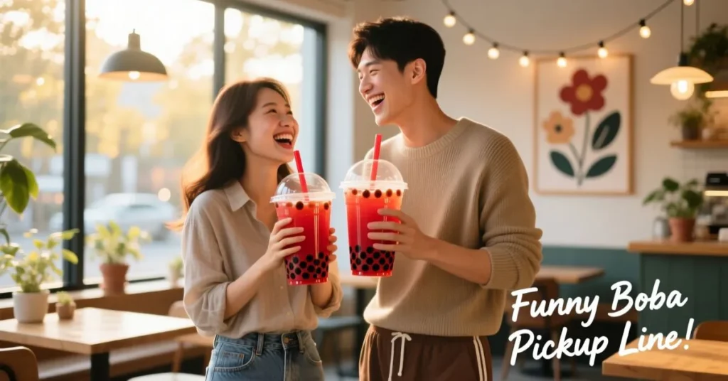 Funny Boba Pickup Lines