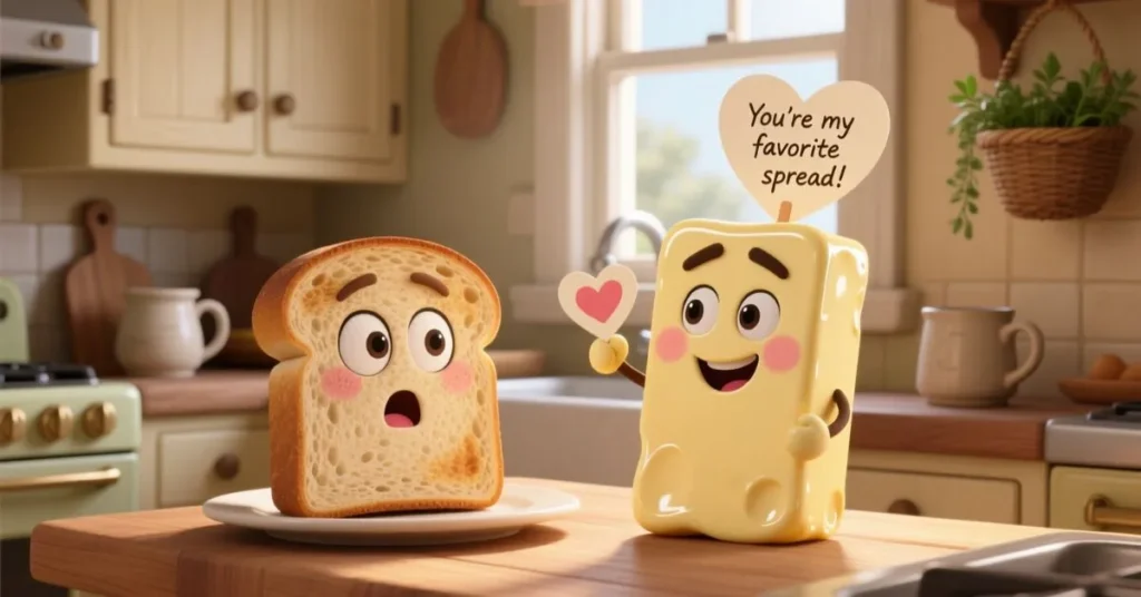 Funny Butter Pickup Lines