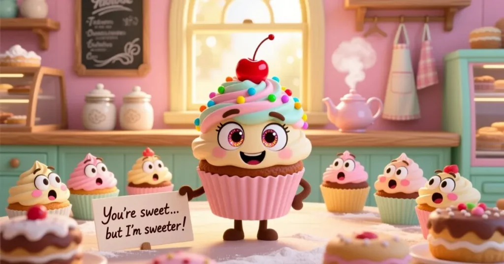 Funny Cupcake Pickup Lines