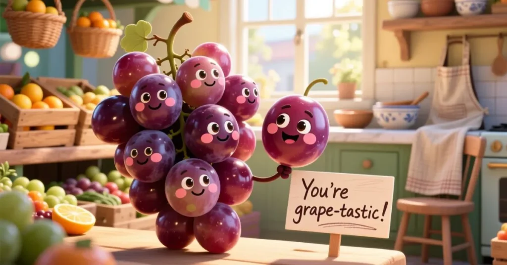 Funny Grape Pickup Lines