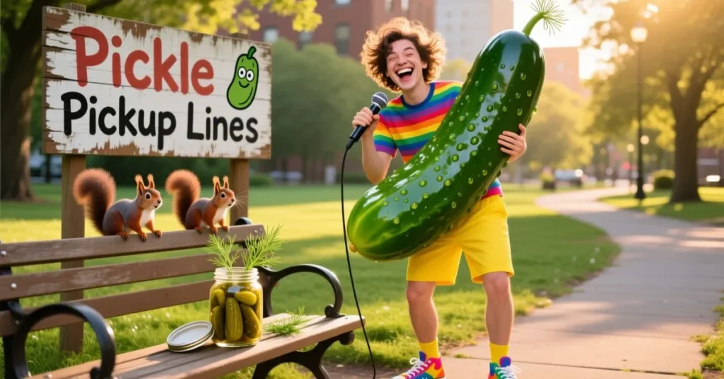 Funny Pickle Pickup Lines