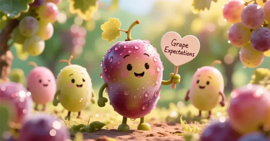 Punny Grape Pickup Lines