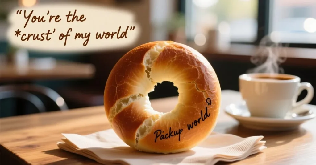 Romantic Bagel Pickup Lines