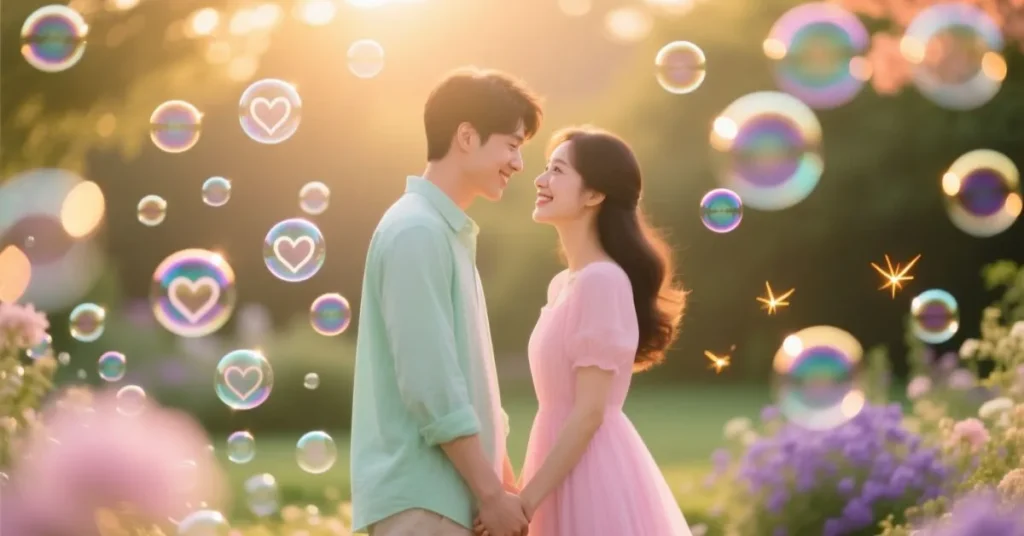 Romantic Bubble Pickup Lines