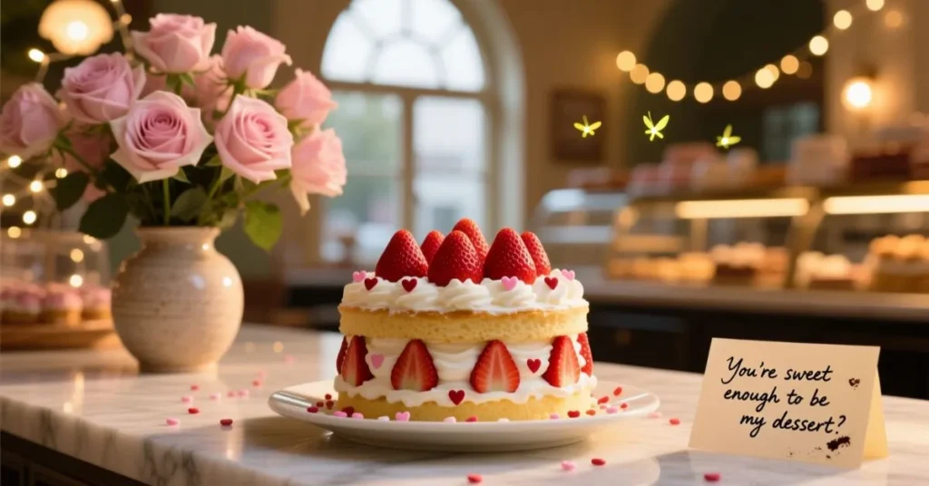 Romantic Cake Pickup Lines