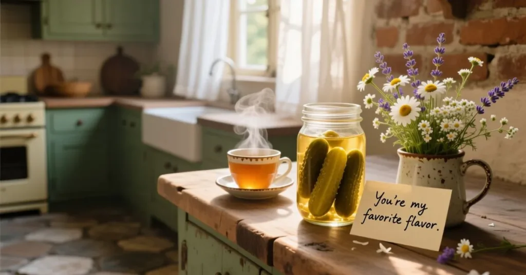 Romantic Pickle Pickup Lines