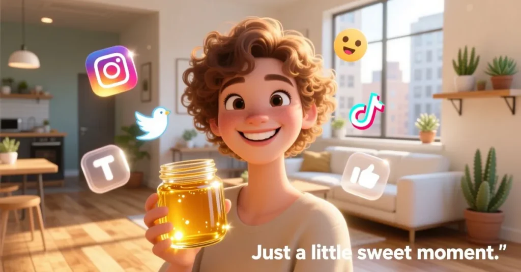 Social Media Honey Pickup Lines