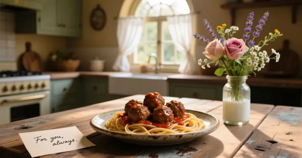 Sweet Romantic Meatball Pickup Lines