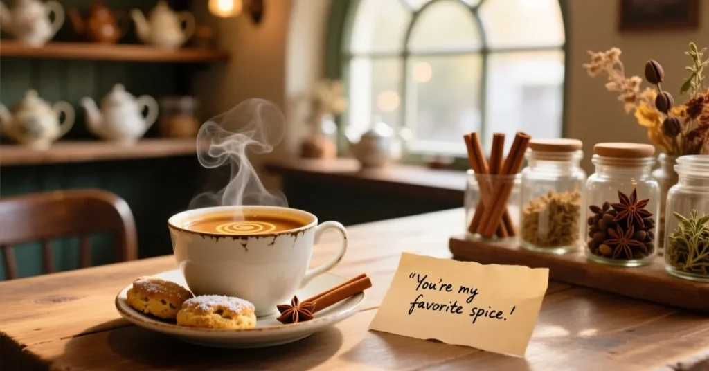 Tasty Chai Pickup Lines