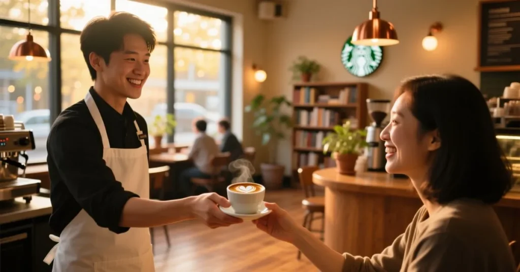 Wholesome Starbucks Pickup Lines
