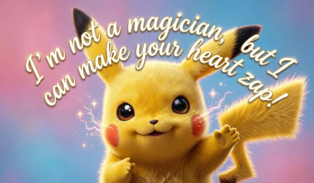 Cheeky Pokemon Pickup Lines