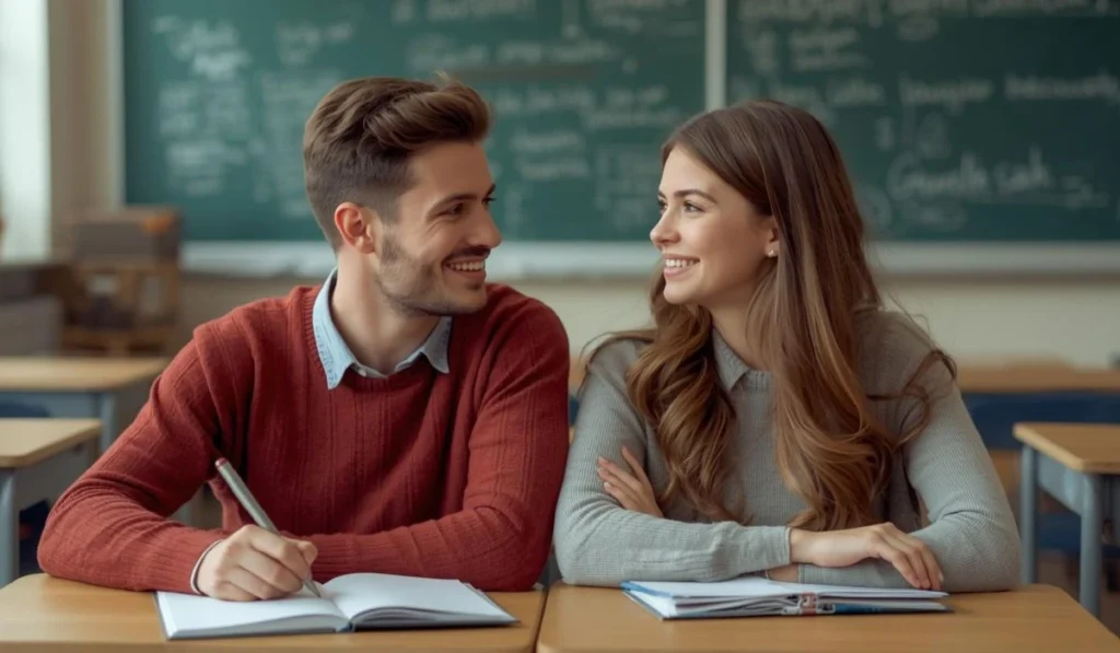 Classroom Crush Pickup Lines