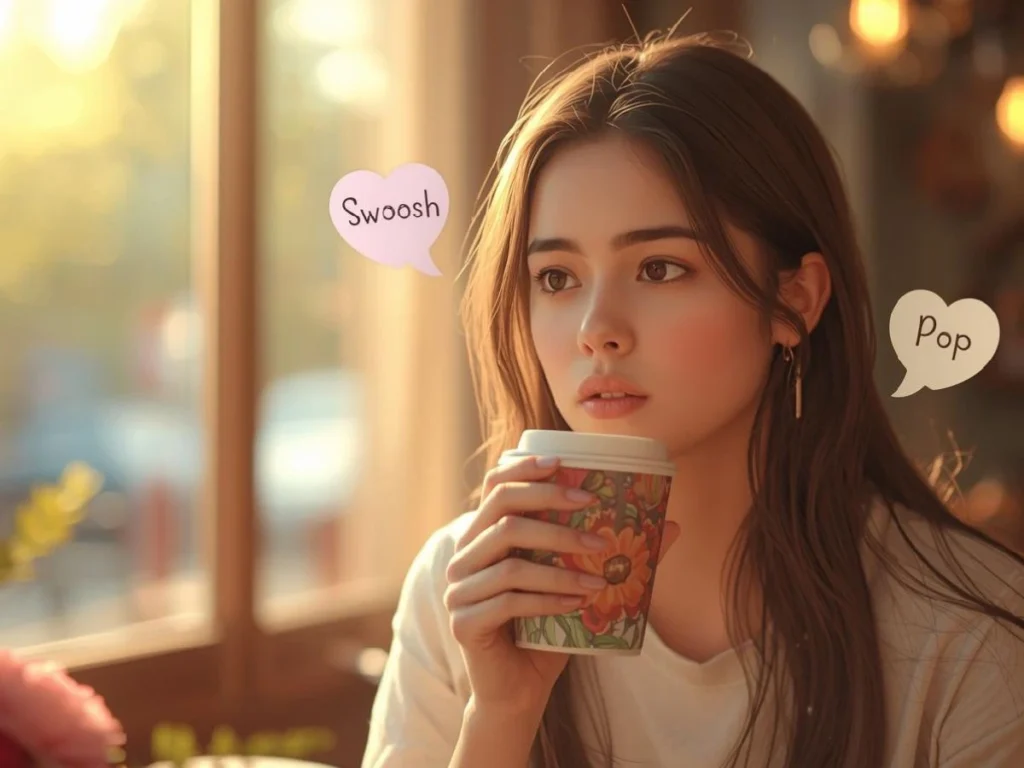 Cute Onomatopoeia Pickup Lines