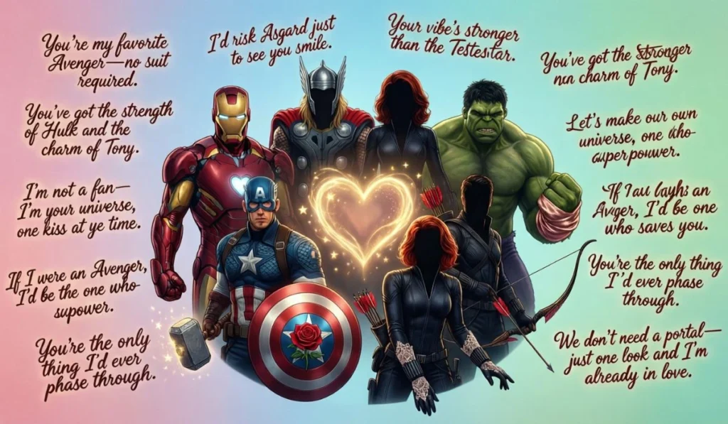 Flirty Avengers Pickup Lines
