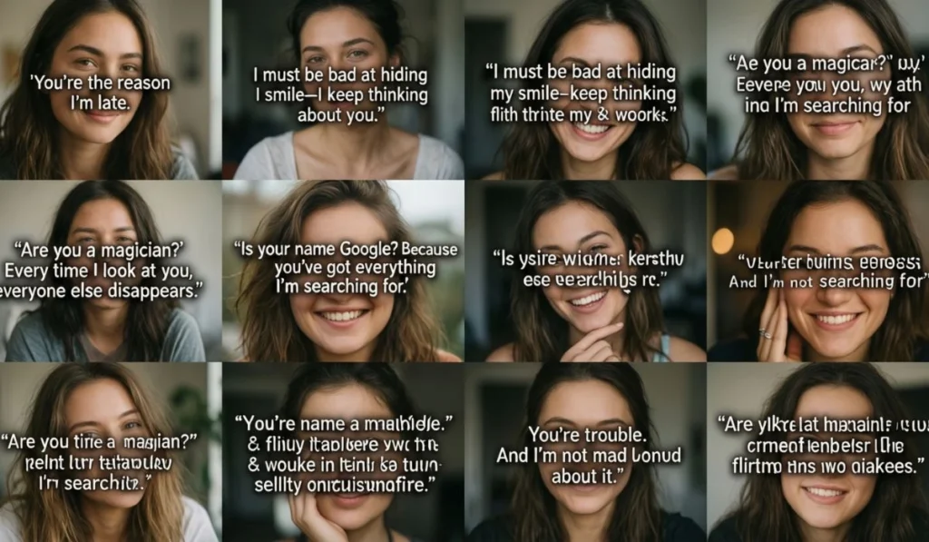 Short & Snappy English Pickup Lines