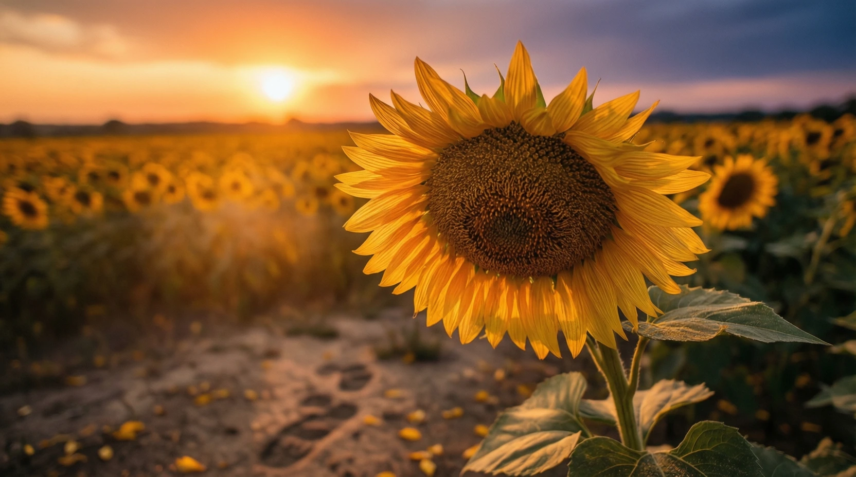 Sunflower Pickup Line