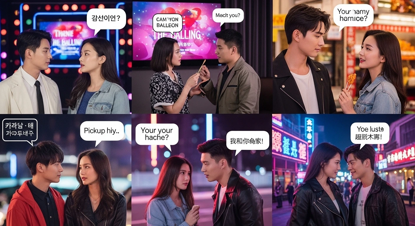 Asian Pop Song and Drama Pick Up Lines