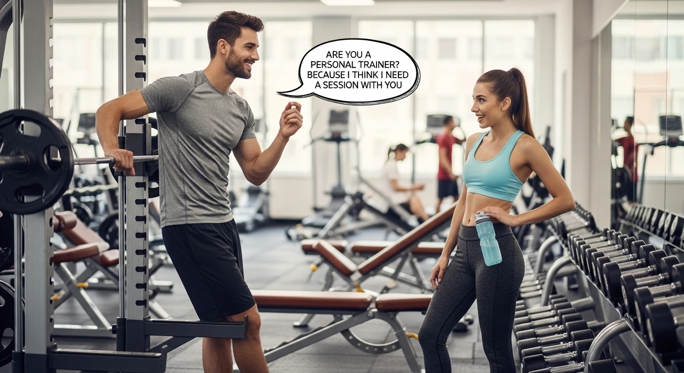 Gym Fitness Pick Up Lines