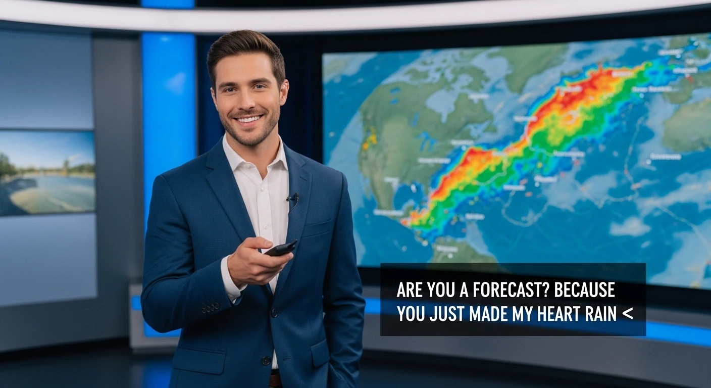 Meteorologist Weatherman Pick Up Lines