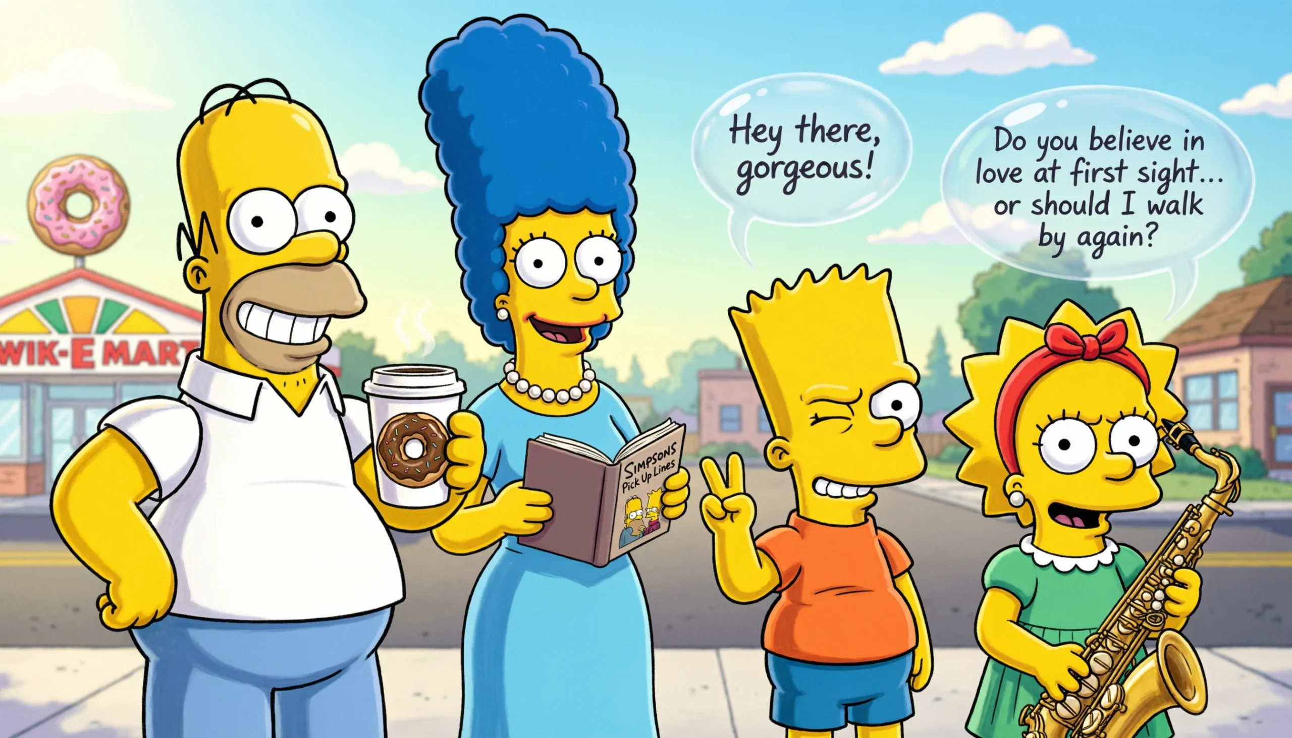 Simpsons Pick Up Lines