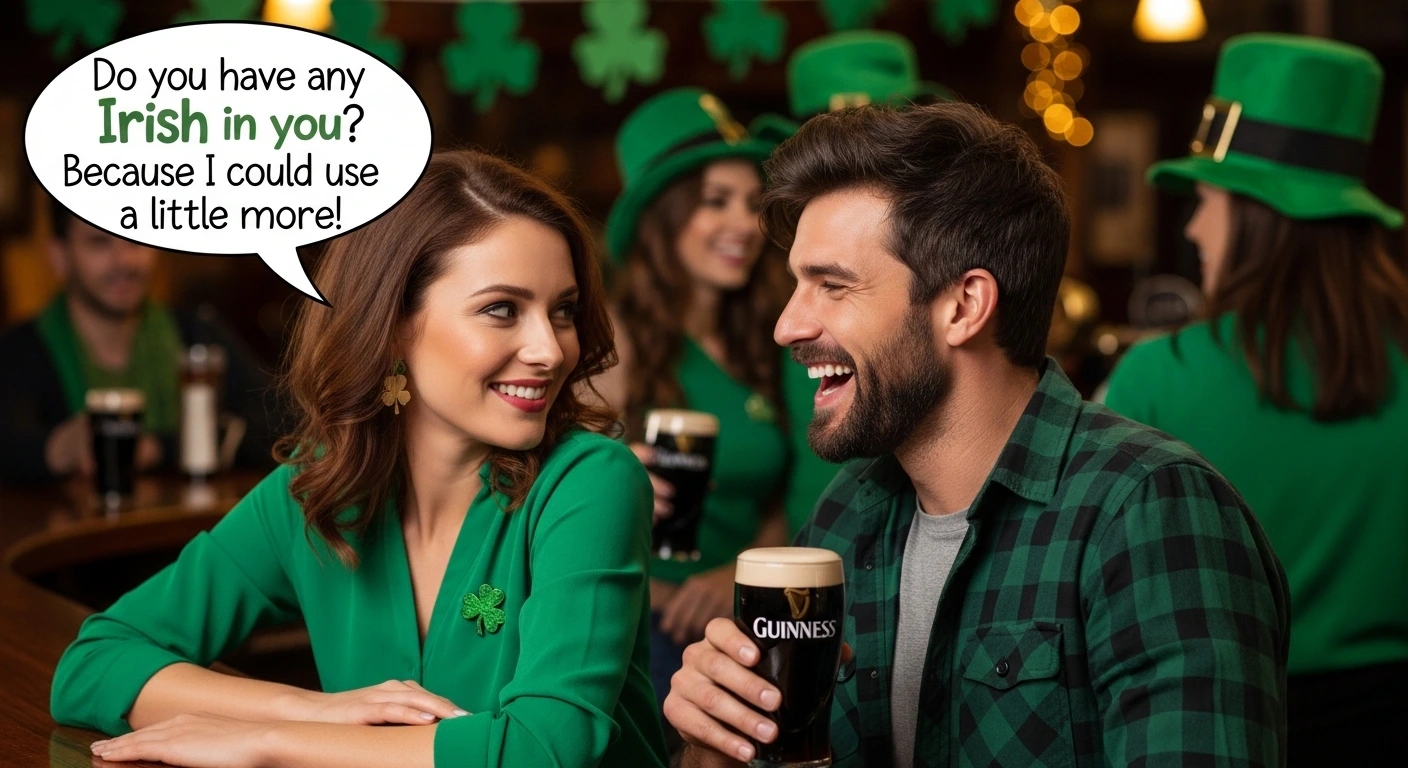 St Patrick’s Day Irish Pick Up Lines